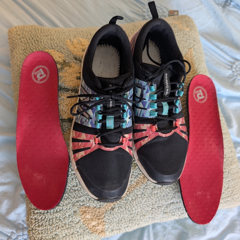 Super Cute New Balance Cush Walking Shoes, 9B, Colorful, Replaced Insoles, GUC - Picture 10 of 11